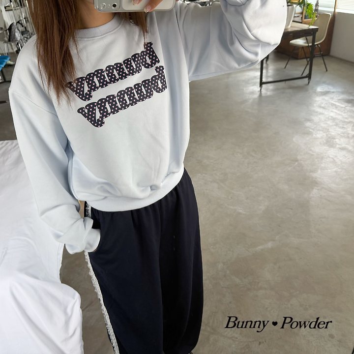 Bunny Powder - Korean Women Fashion - #momslook - Adult Vivi Sweatshirts - 8