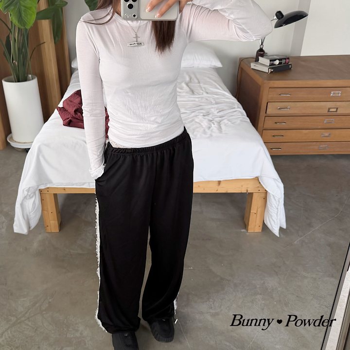 Bunny Powder - Korean Women Fashion - #momslook - Adult Pure Tee - 6