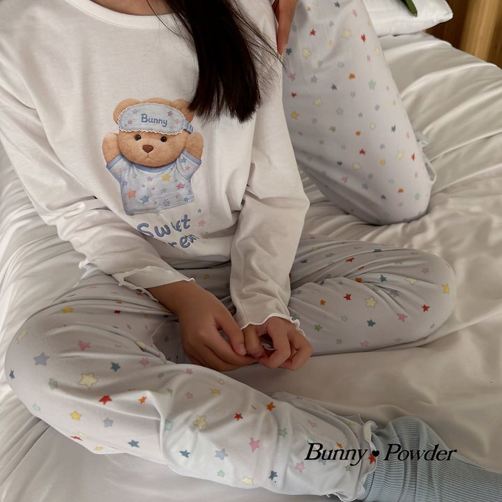 Bunny Powder - Korean Women Fashion - #momslook - Adult Sweet Dream Pajamas - 9