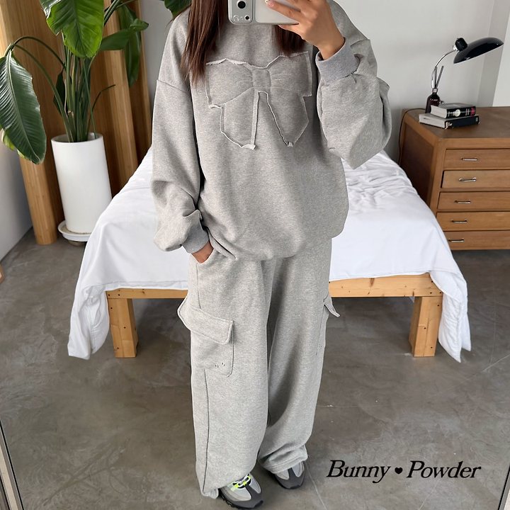 Bunny Powder - Korean Women Fashion - #momslook - Adult Light Cargo Pants - 9