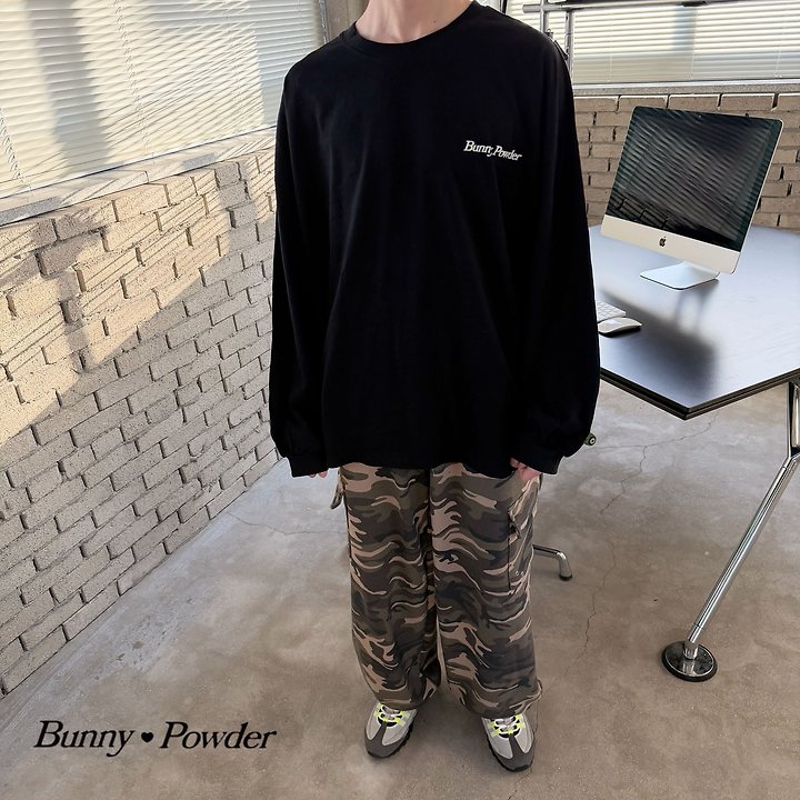 Bunny Powder - Korean Women Fashion - #vintagekidsstyle - Adult Light Camo Cargo Pants - 4