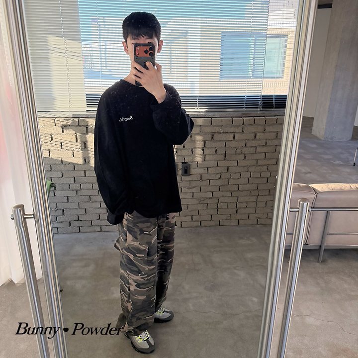 Bunny Powder - Korean Women Fashion - #thatsdarling - Adult Light Camo Cargo Pants - 8
