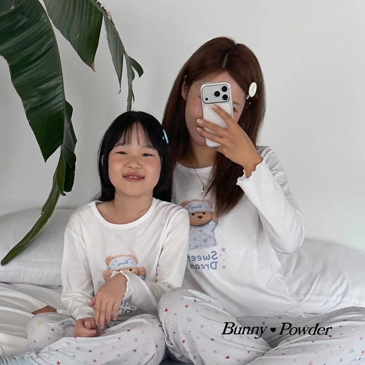 Bunny Powder - Korean Women Fashion - #thatsdarling - Adult Sweet Dream Pajamas - 3