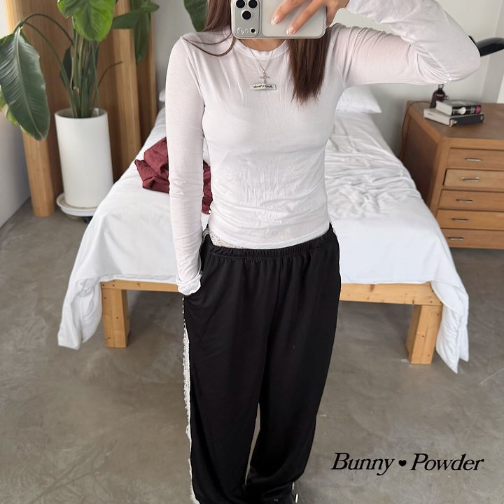 Bunny Powder - Korean Women Fashion - #thelittlethings - Adult Pure Tee - 5