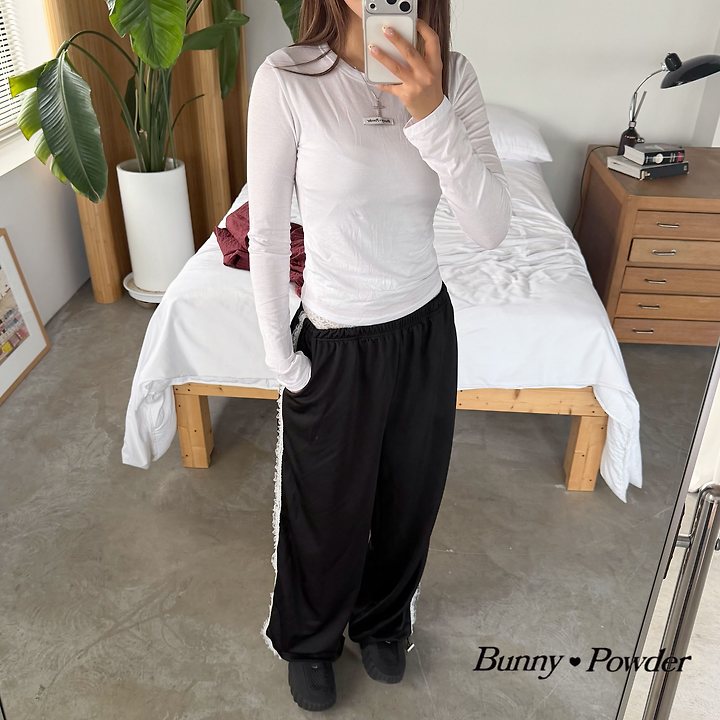 Bunny Powder - Korean Women Fashion - #womensfashion - Adult Pure Tee - 7