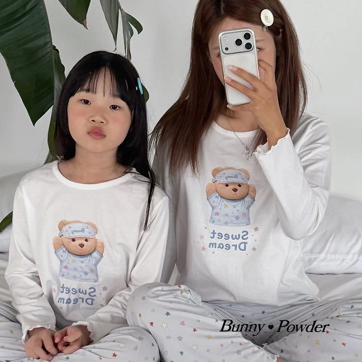 Bunny Powder - Korean Women Fashion - #womensfashion - Adult Sweet Dream Pajamas - 6