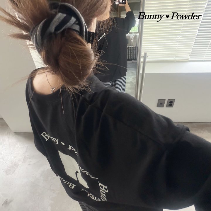 Bunny Powder - Korean Women Fashion - #womensfashion - Adult Bunny Tee - 11