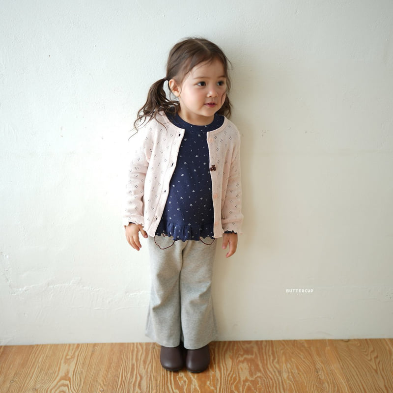 Buttercup - Korean Children Fashion - #Kfashion4kids - Bear Eyelet Cardigan - 11
