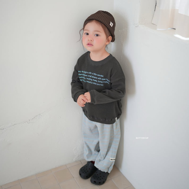 Buttercup - Korean Children Fashion - #Kfashion4kids - Veloure Stripe Pants - 8