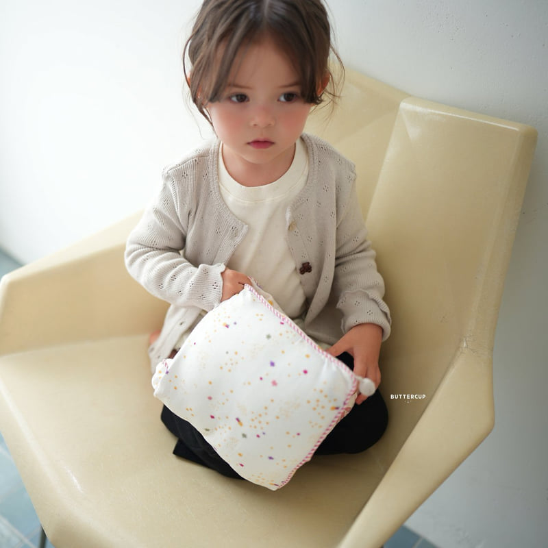 Buttercup - Korean Children Fashion - #childofig - Bear Eyelet Cardigan - 3