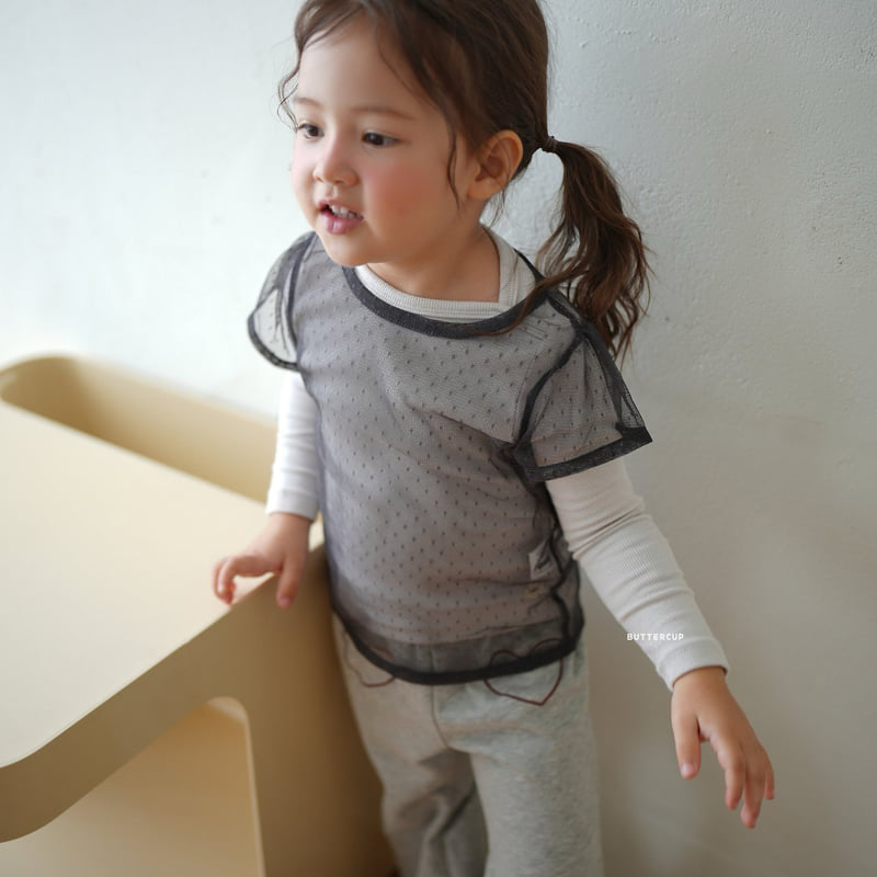 Buttercup - Korean Children Fashion - #childofig - Dot Sear Tee - 4
