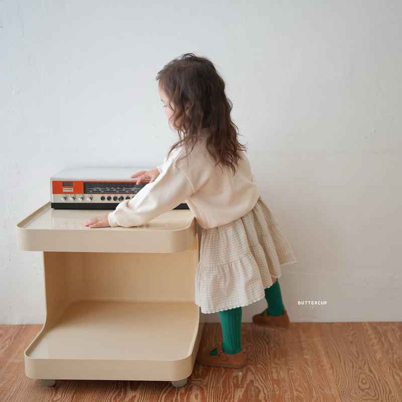 Buttercup - Korean Children Fashion - #designkidswear - Check Tiered Skirt - 6
