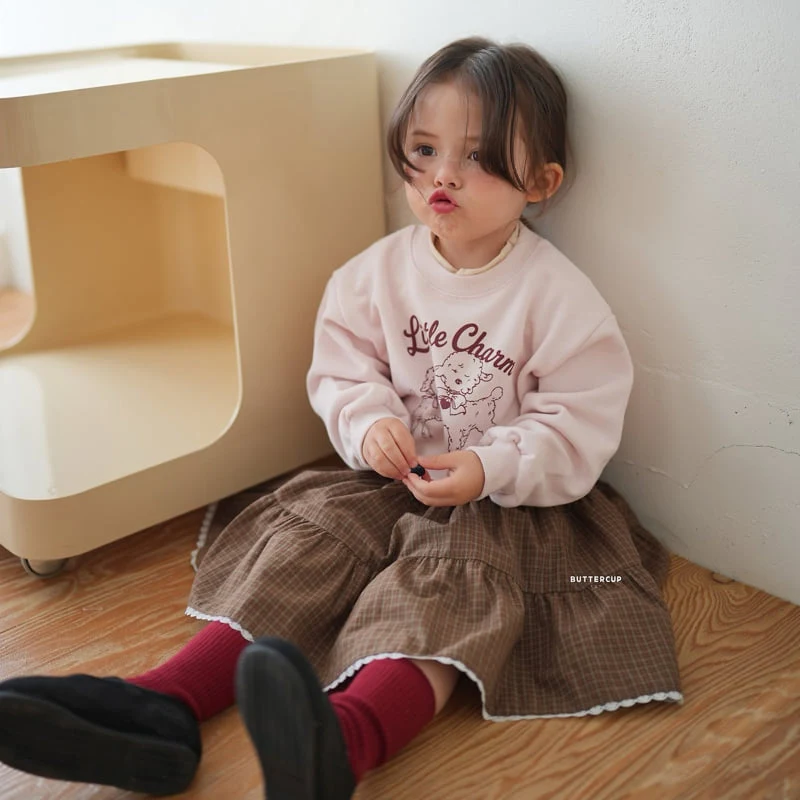 Buttercup - Korean Children Fashion - #designkidswear - Rittle Charm Sweatshirts - 3