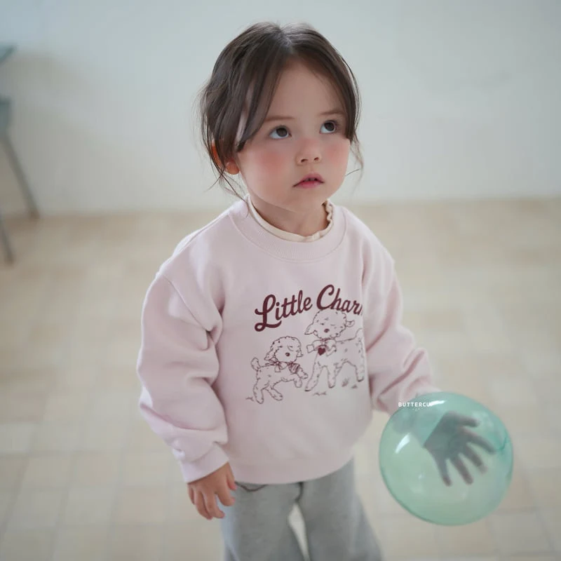 Buttercup - Korean Children Fashion - #fashionkids - Rittle Charm Sweatshirts - 5