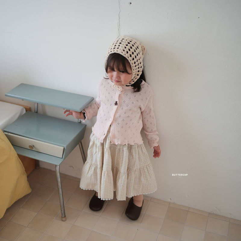 Buttercup - Korean Children Fashion - #kidsshorts - Check Tiered Skirt - 9