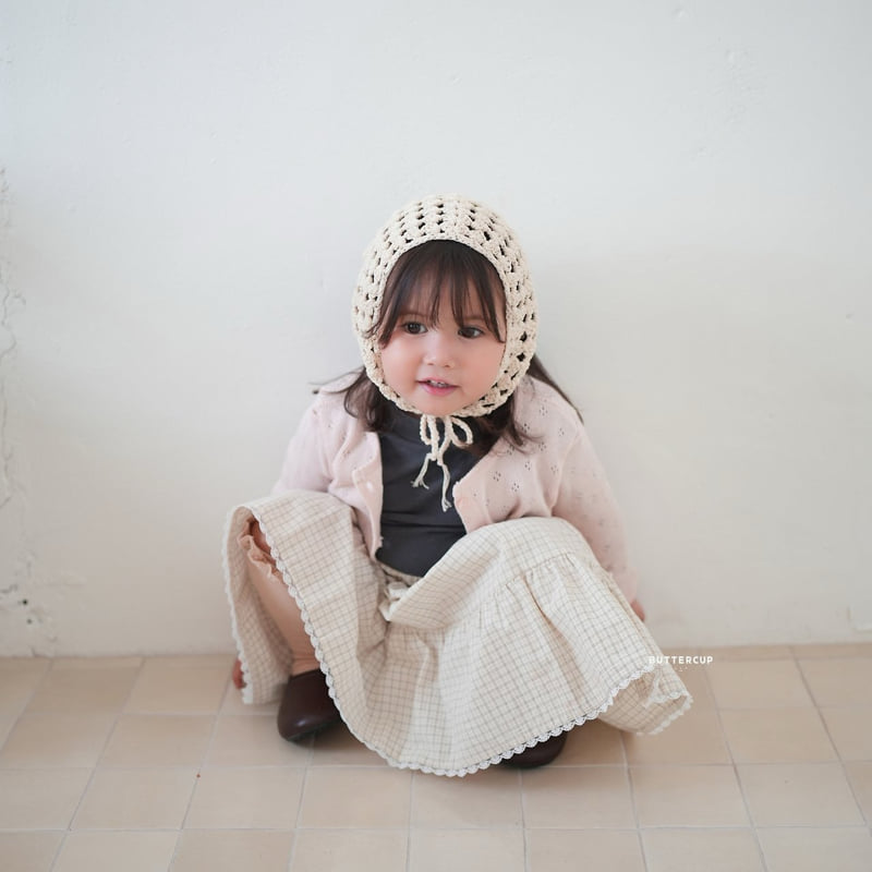 Buttercup - Korean Children Fashion - #kidsstore - Check Tiered Skirt - 10
