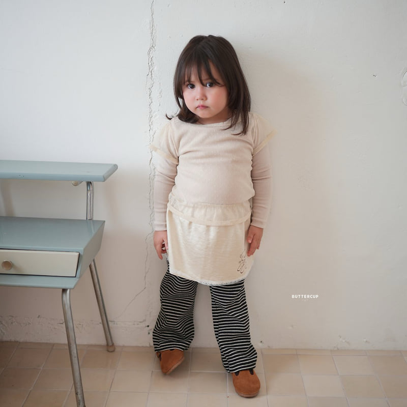 Buttercup - Korean Children Fashion - #kidsstore - Daily Pin Rib Pants - 11