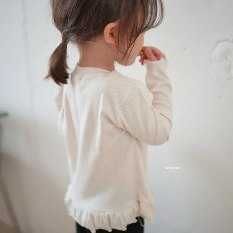 Buttercup - Korean Children Fashion - #kidsshorts - Mini Flower Tee - 4