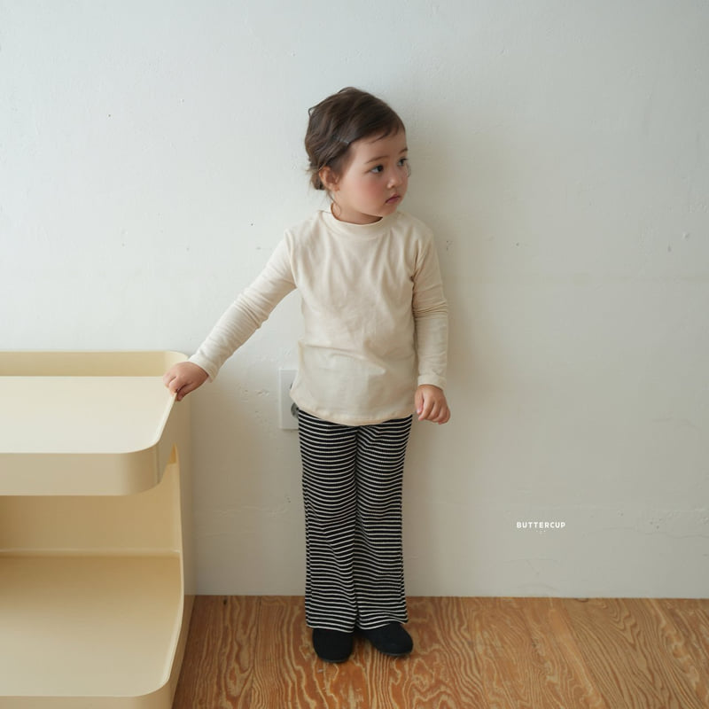 Buttercup - Korean Children Fashion - #kidzfashiontrend - Daily Pin Rib Pants - 12
