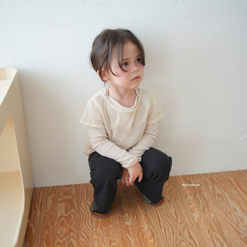 Buttercup - Korean Children Fashion - #littlefashionista - Dot Sear Tee - 12