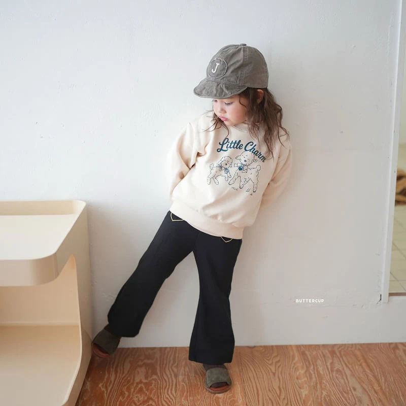 Buttercup - Korean Children Fashion - #littlefashionista - Rittle Charm Sweatshirts - 10