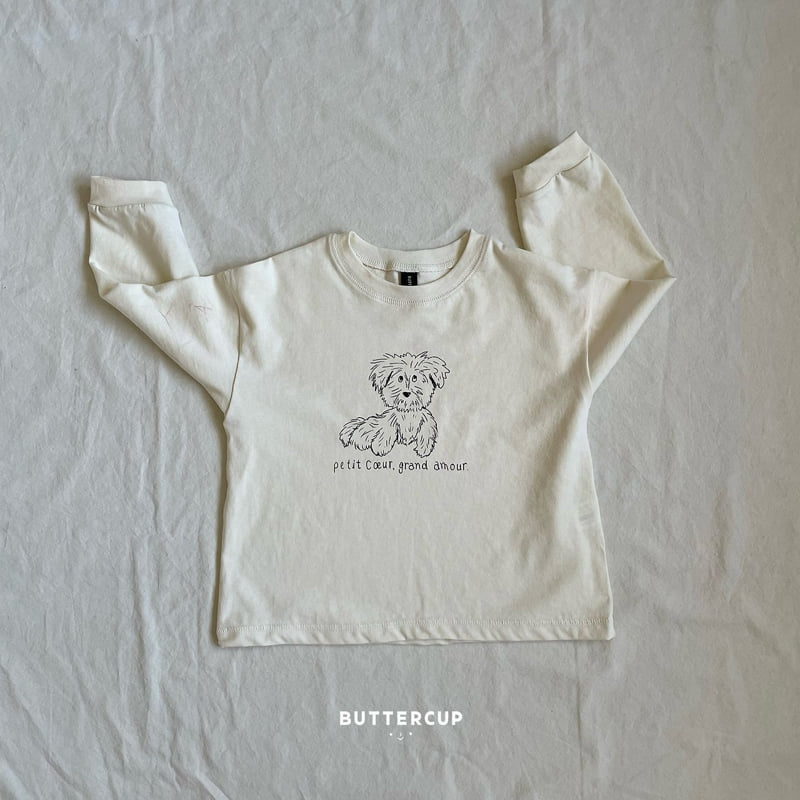 Buttercup - Korean Children Fashion - #magicofchildhood - Lulu Puppy Tee - 12