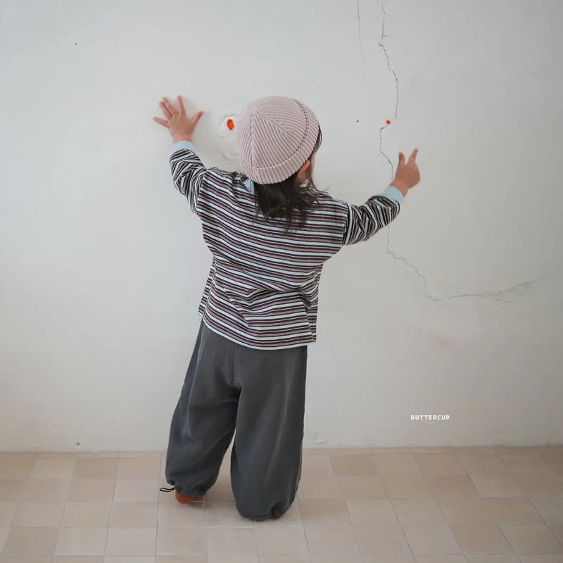 Buttercup - Korean Children Fashion - #minifashionista - Biddy Stripe Tee - 4