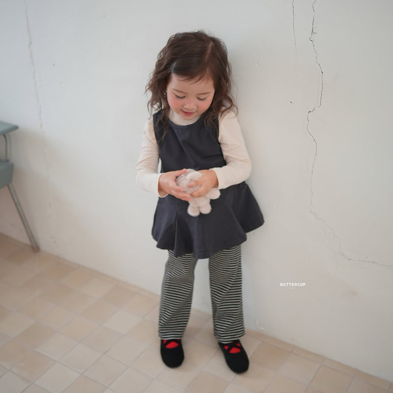 Buttercup - Korean Children Fashion - #toddlerclothing - Mini Flaer One-piece - 5