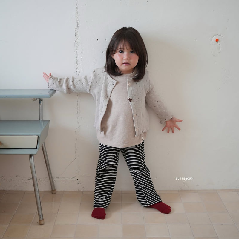 Buttercup - Korean Children Fashion - #todddlerfashion - Soft Melan Tee - 4