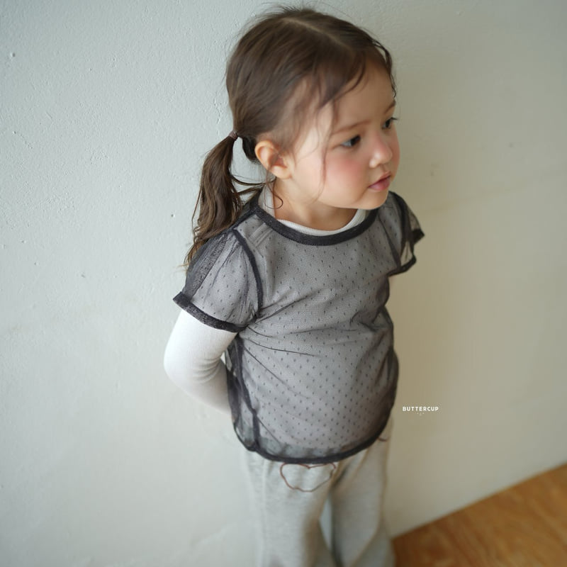 Buttercup - Korean Children Fashion - #toddlerclothing - Dot Sear Tee