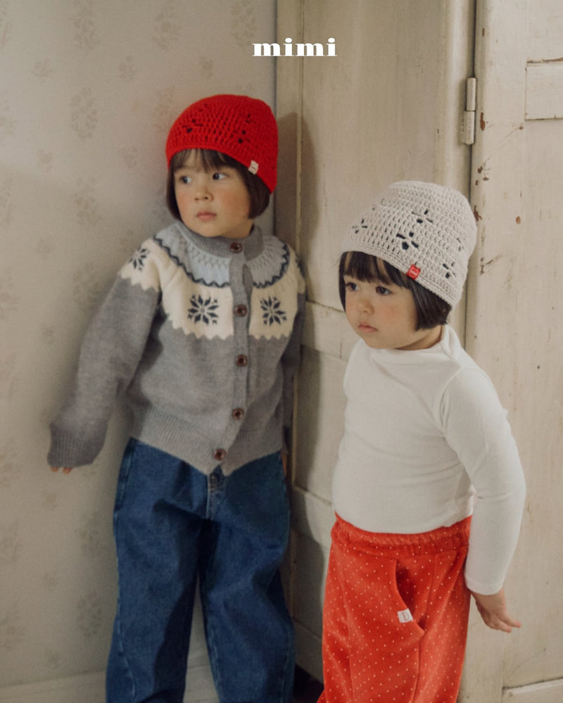Bymimi - Korean Children Fashion - #Kfashion4kids - Bebe Beanie - 12
