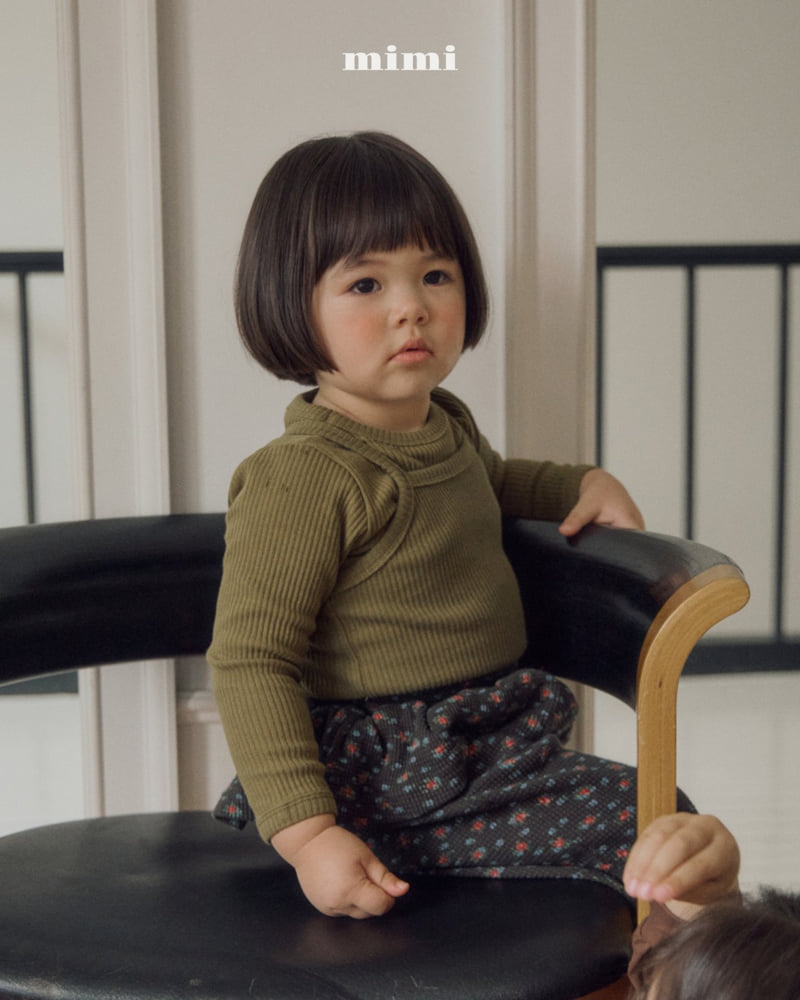 Bymimi - Korean Children Fashion - #childrensboutique - Olive Tee - 7