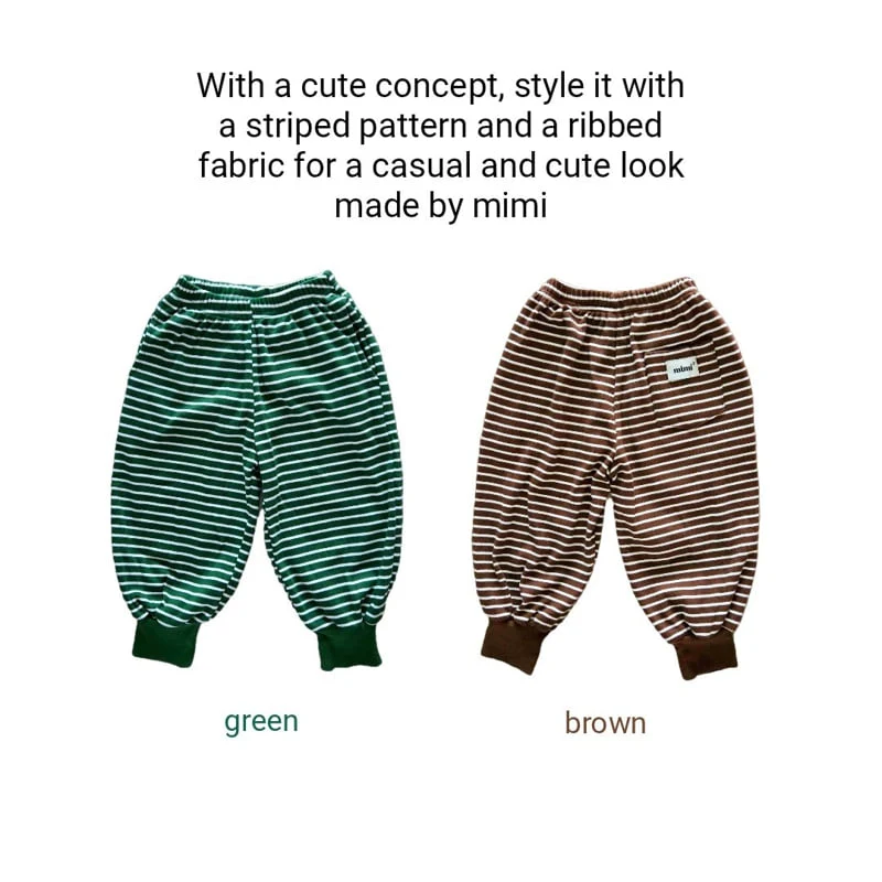 Bymimi - Korean Children Fashion - #childrensboutique - Aladin Pants