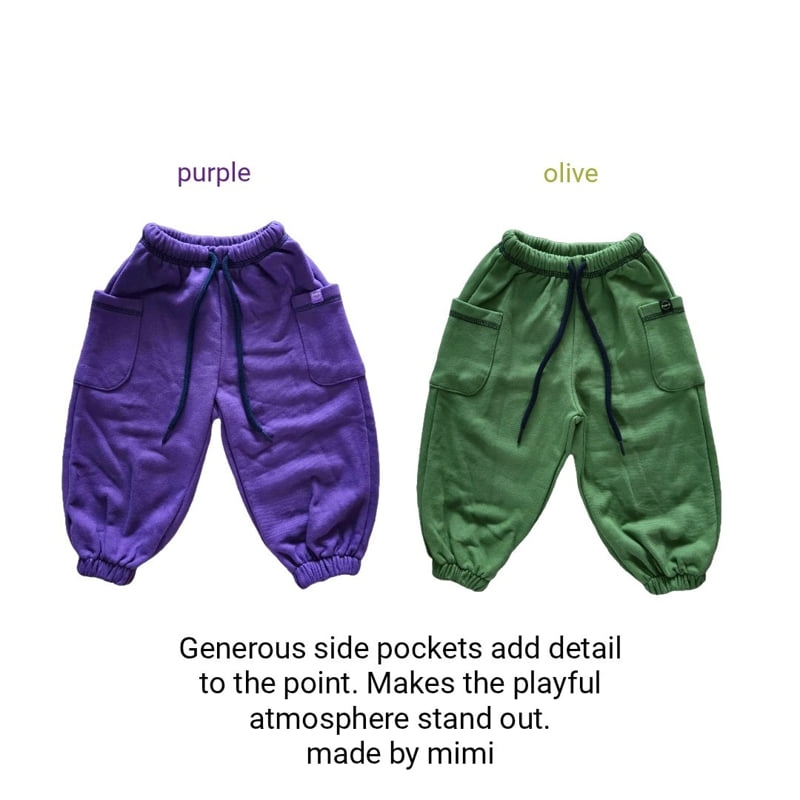 Bymimi - Korean Children Fashion - #designkidswear - Robin Pocket Pants