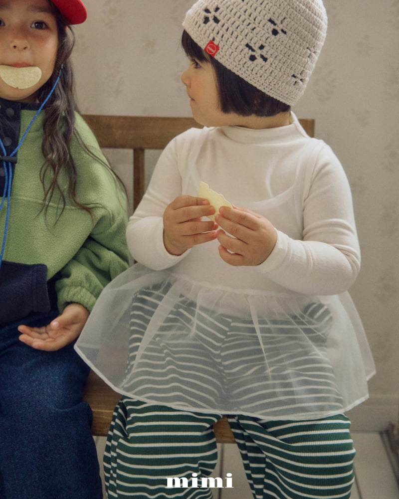 Bymimi - Korean Children Fashion - #designkidswear - Som Half Turtleneck Tee - 3