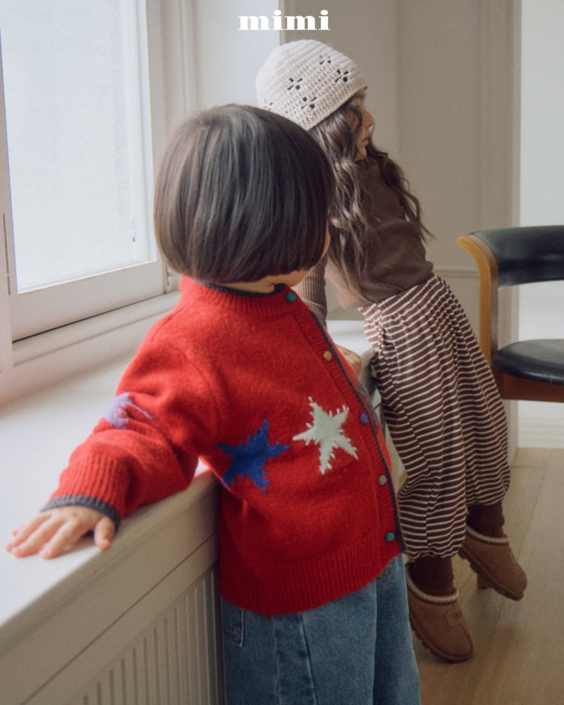 Bymimi - Korean Children Fashion - #fashionkids - Big Star Cardigan - 5