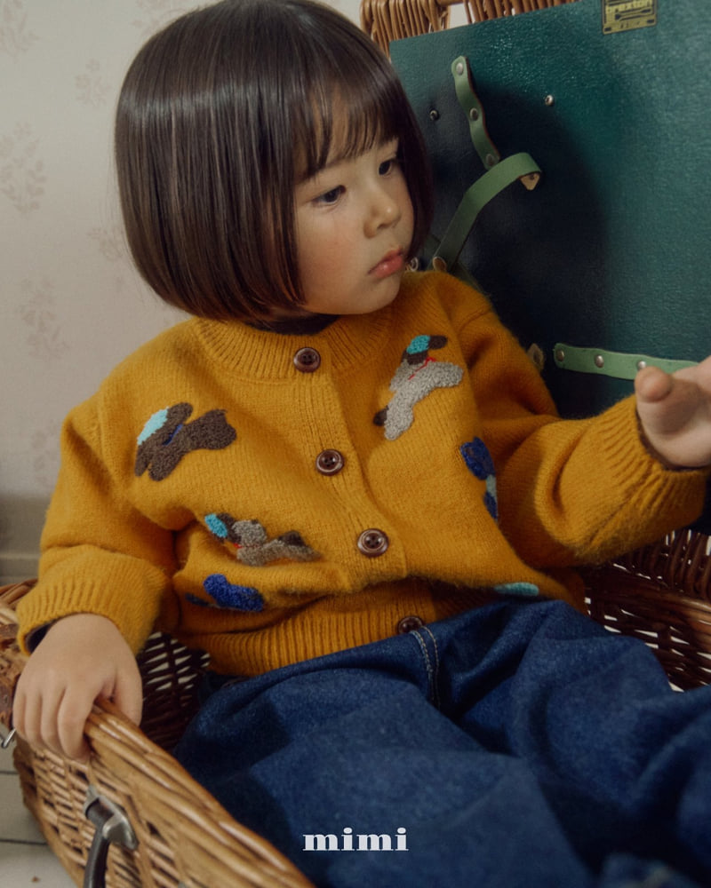 Bymimi - Korean Children Fashion - #discoveringself - Dog Cardigan - 4