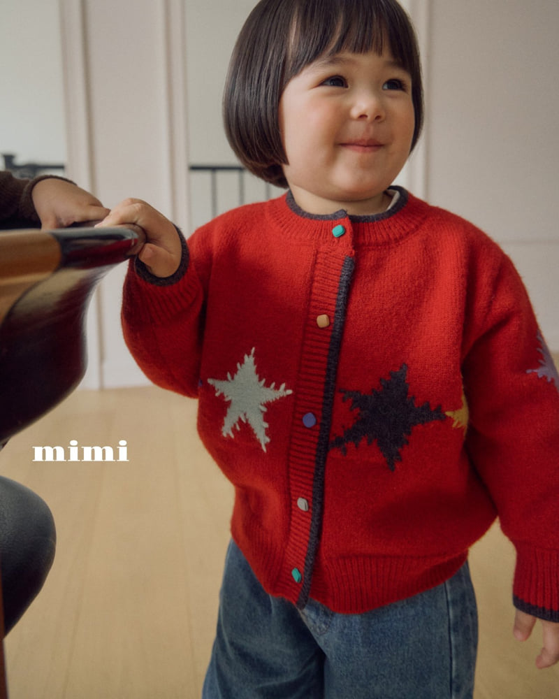 Bymimi - Korean Children Fashion - #kidsshorts - Big Star Cardigan - 6