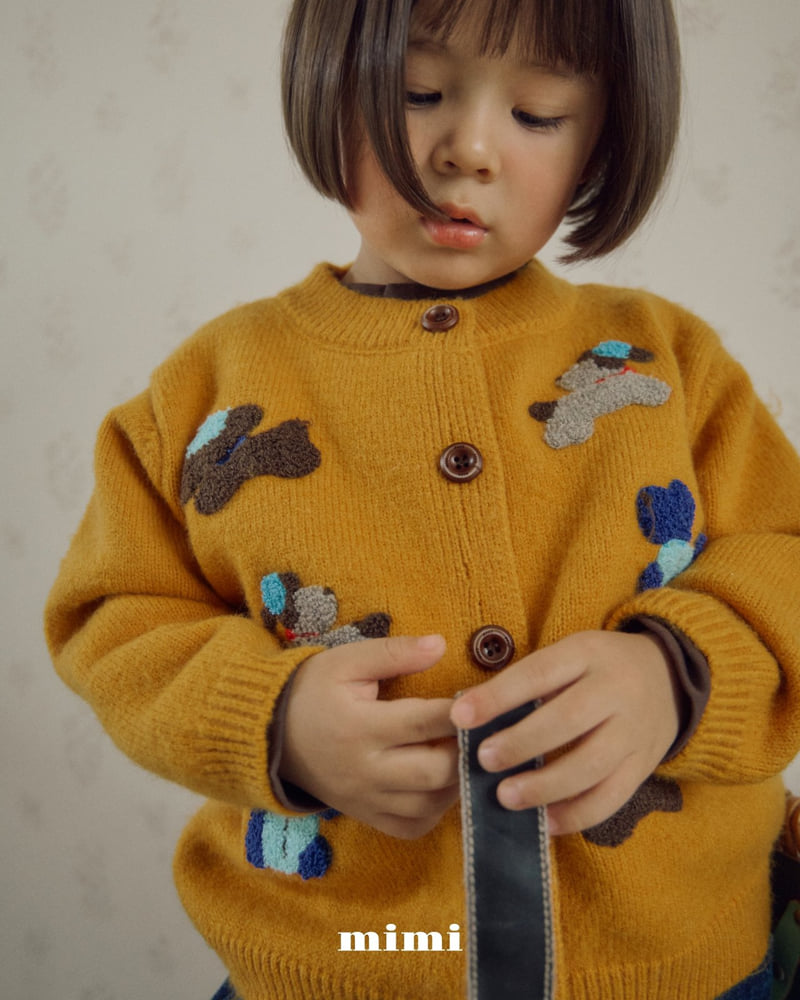 Bymimi - Korean Children Fashion - #kidsshorts - Dog Cardigan - 5