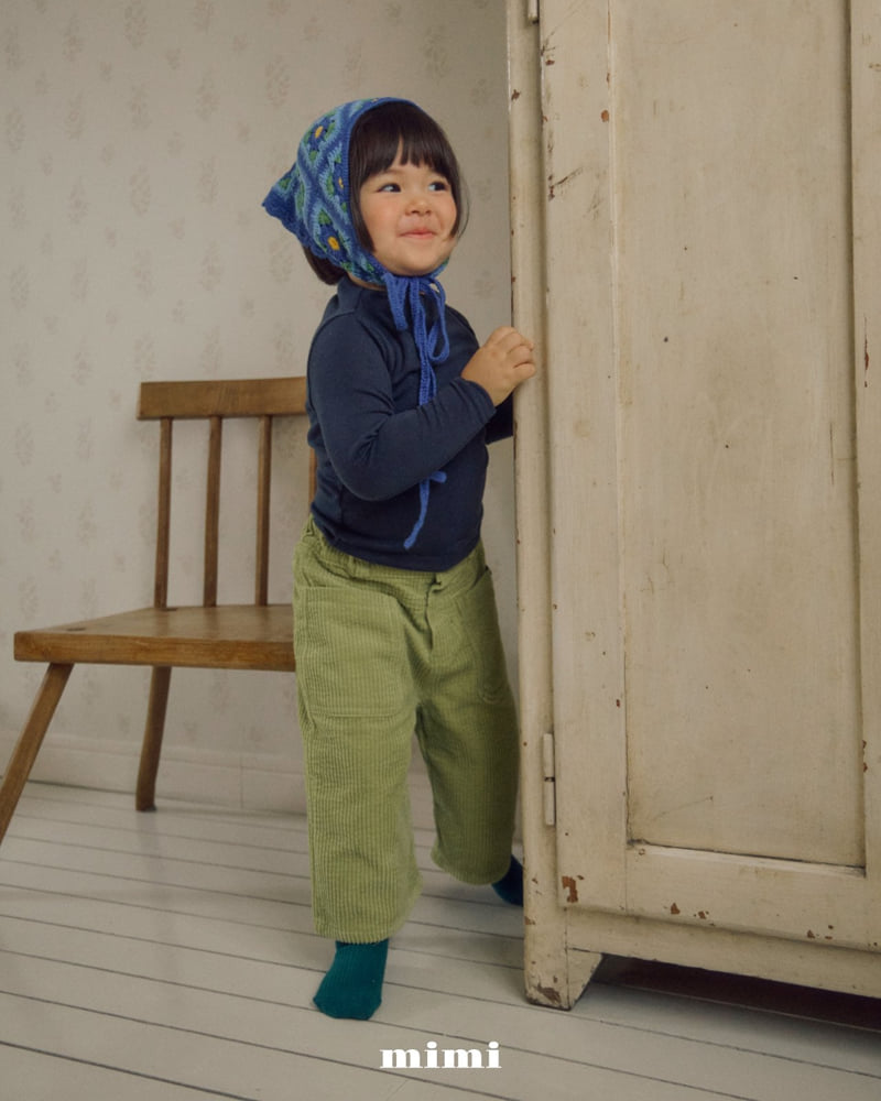 Bymimi - Korean Children Fashion - #kidsstore - Bubble Corduroy Pants - 8