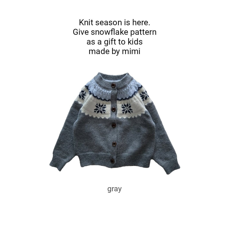 Bymimi - Korean Children Fashion - #magicofchildhood - Pepper Cardigan