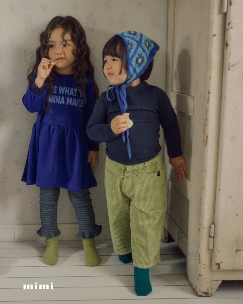 Bymimi - Korean Children Fashion - #magicofchildhood - Bubble Corduroy Pants - 12