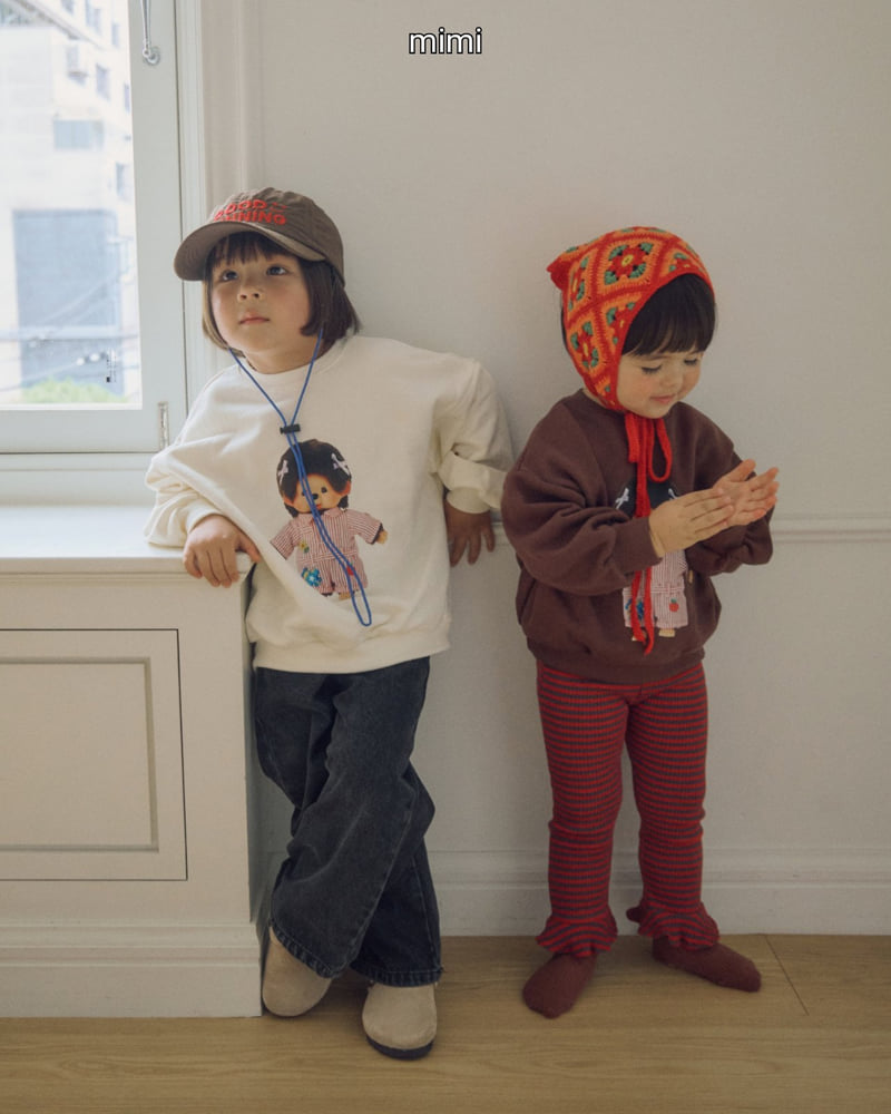 Bymimi - Korean Children Fashion - #minifashionista - Stamp Pants - 9