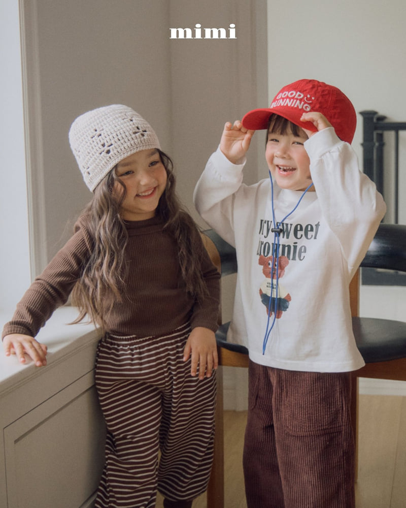Bymimi - Korean Children Fashion - #minifashionista - Brownie Tee - 9