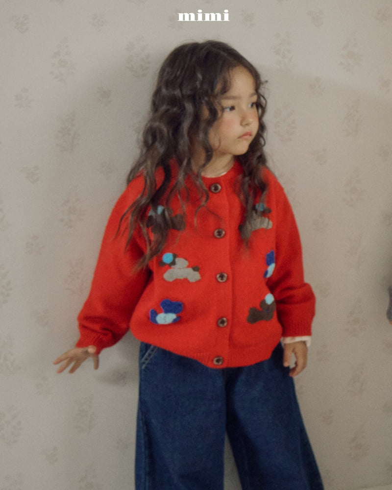 Bymimi - Korean Children Fashion - #prettylittlegirls - Dog Cardigan - 12