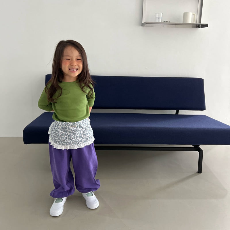 Cantucci Studio - Korean Children Fashion - #todddlerfashion - Grass Apron - 5