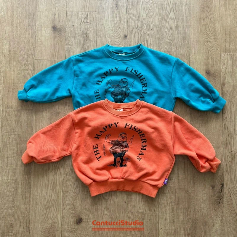 Cantucci Studio - Korean Junior Fashion - #Kfashion4kids - Fishing Sweatshirts