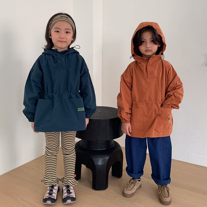 Cantucci Studio - Korean Junior Fashion - #Kfashion4kids - Woody Hoody Anorak jacket - 2
