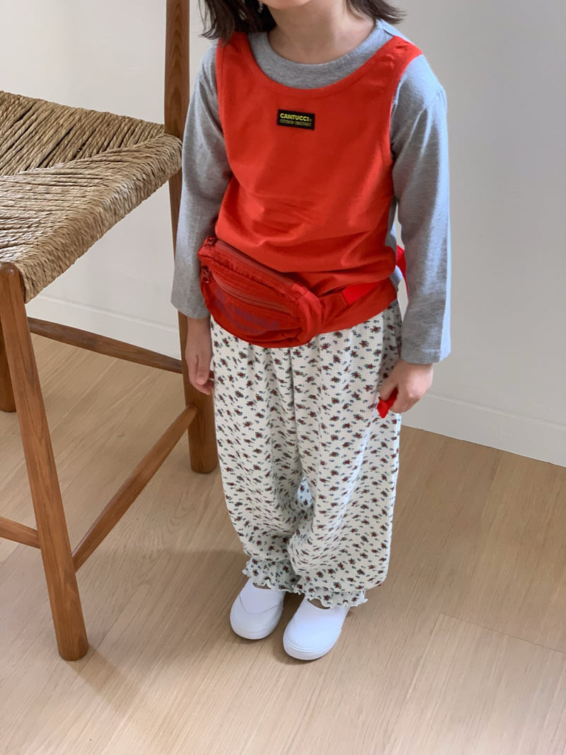 Cantucci Studio - Korean Junior Fashion - #designkidswear - Malibu Flower Pants - 12