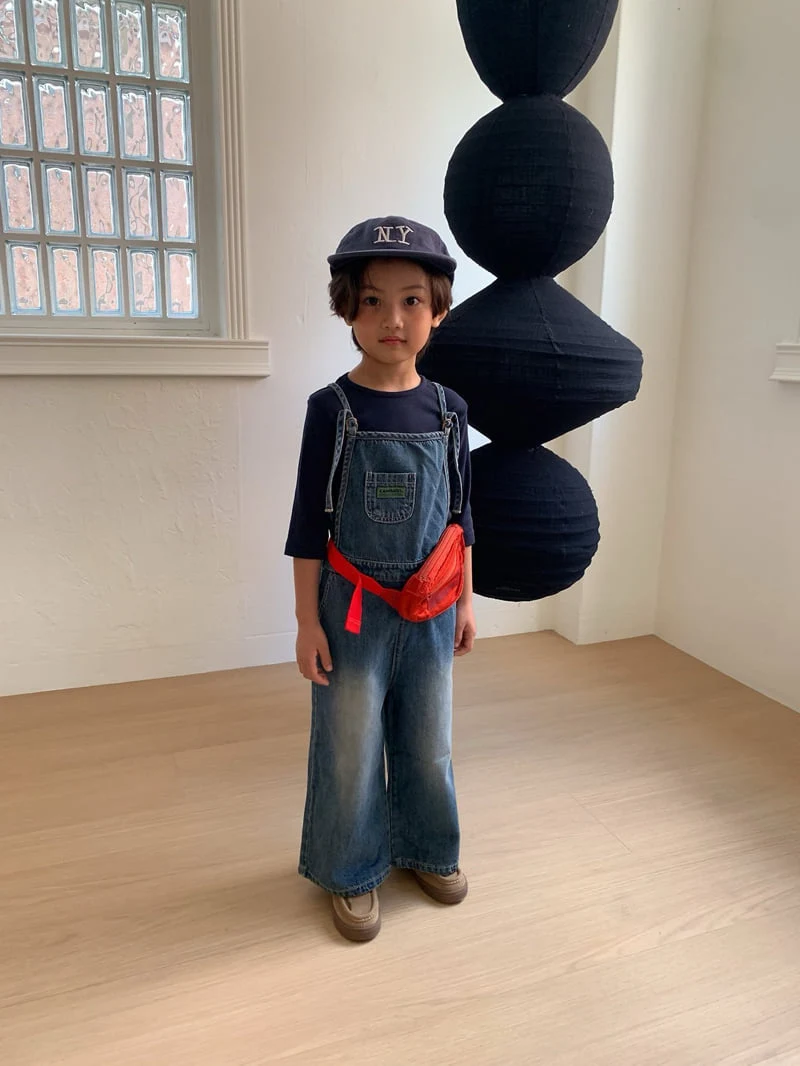 Cantucci Studio - Korean Junior Fashion - #designkidswear - Atlas Denim Overalls - 3